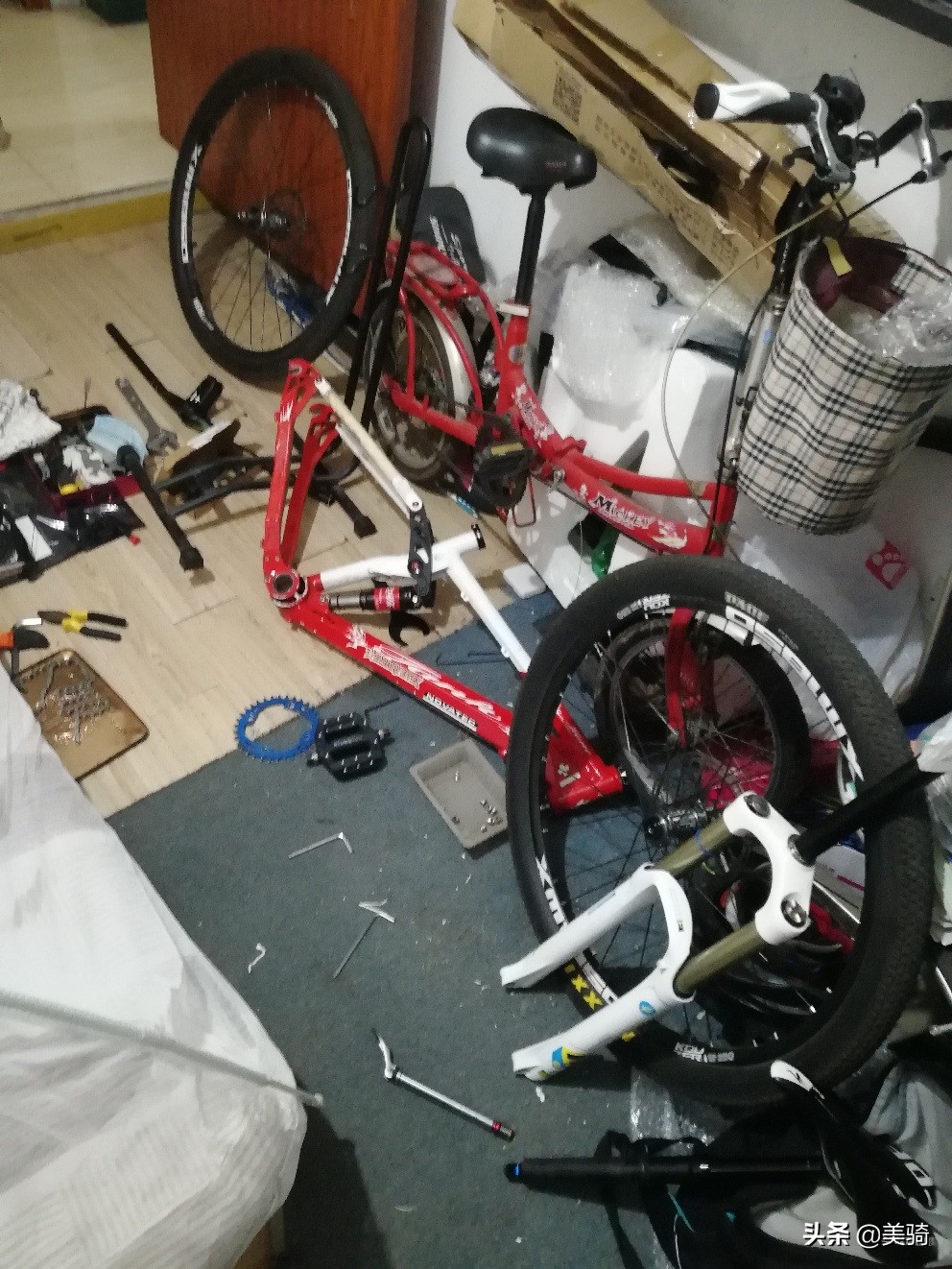 软尾山地车的改装攻略,爆改26寸xc山地车