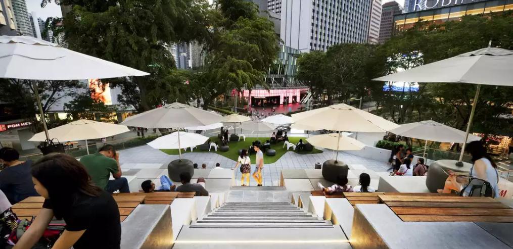 公园商业中心设计,公园创意商业街区空间设计