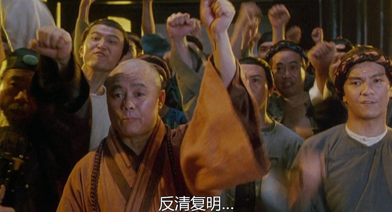 李连杰与黄秋燕电影少林寺,李连杰黄秋燕南北少林