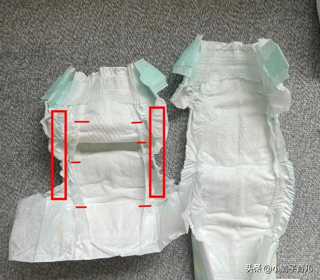 纸尿裤便宜扔掉也不会心疼,纸尿裤小了不够长