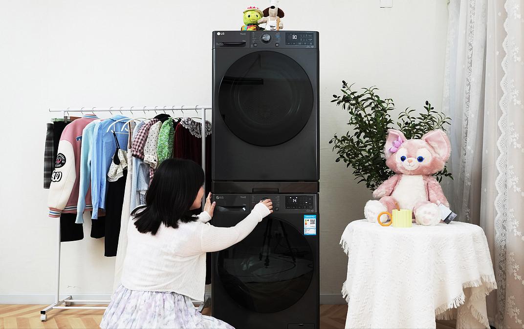 超越妈妈手洗？LG星云黑洗烘套装，AIDD直驱+双变频热泵香不香？