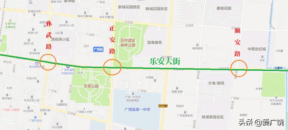 广饶新增可变车道,广饶中南可变车道