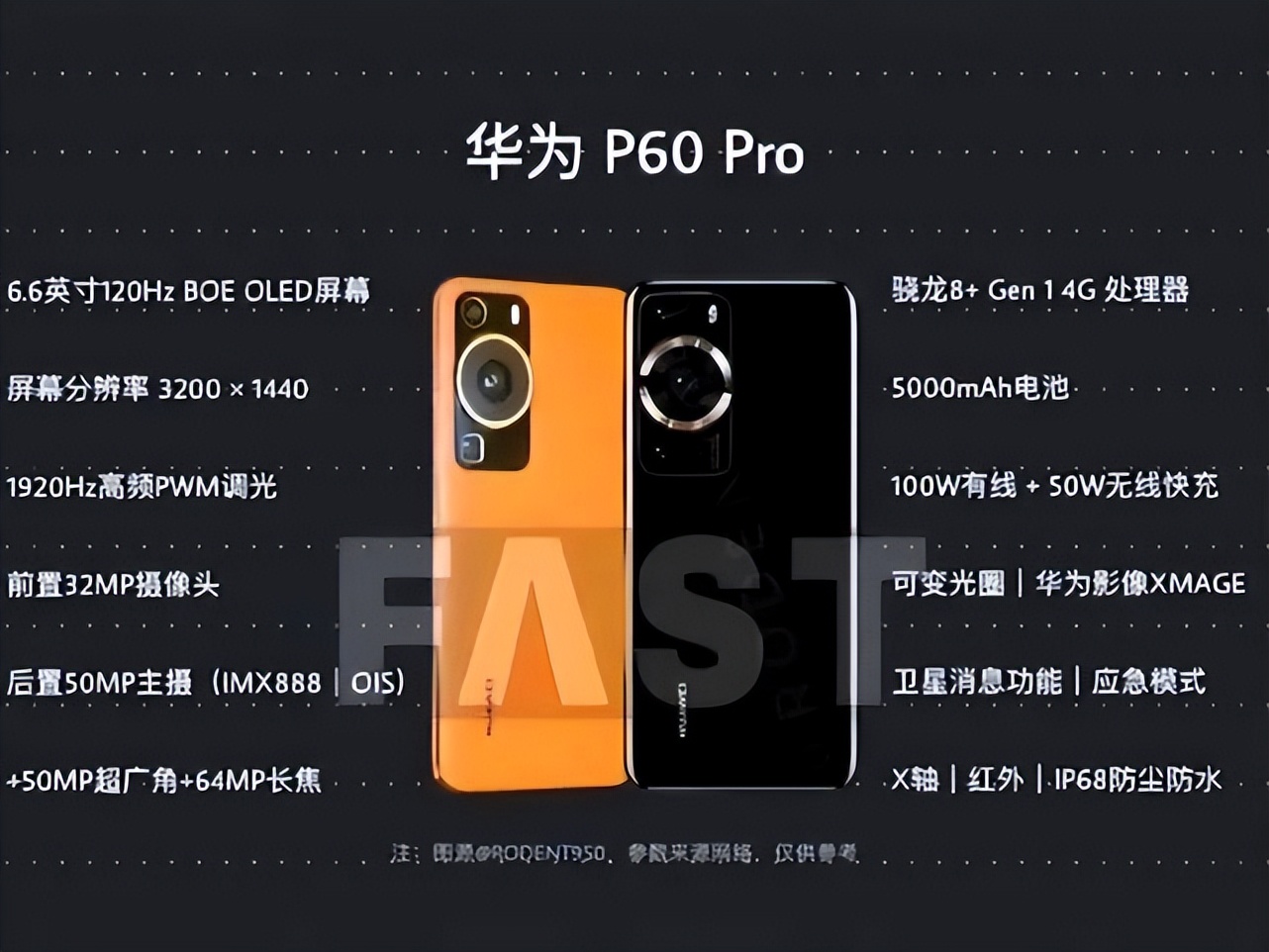 华为p60pro最新参数曝光,华为p60pro最新官方消息参数