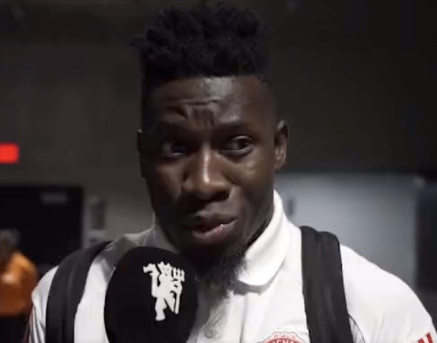 奥纳纳怒吼马奎尔原话,奥纳纳骂马奎尔回放