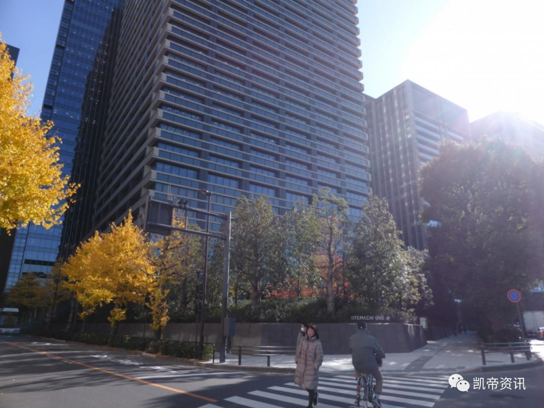 【每日新闻】日本三井不动产在大手町的6000平的绿地空间开放