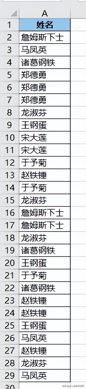 wpsexcel表格提取两区域中重复值,excel用if函数比对两列数据重复值