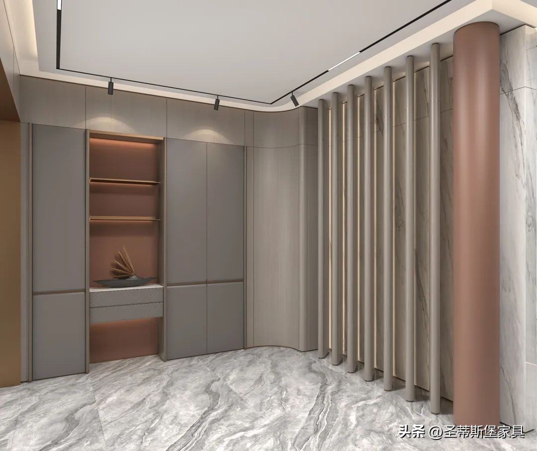 圣蒂斯堡高端定制全案设计中心,圣蒂斯堡全案设计样板间