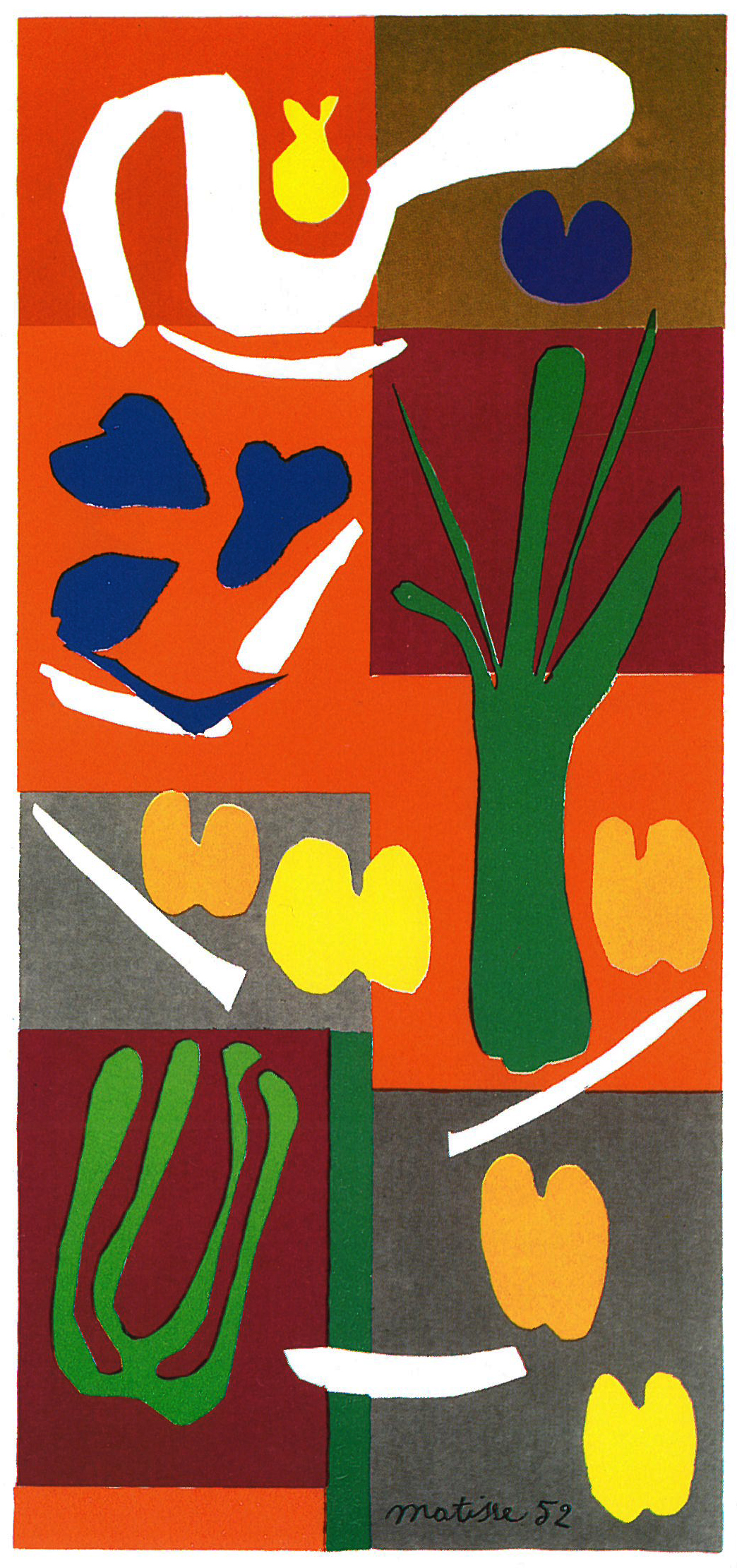 怎么画亨利马蒂斯这个人,亨利马蒂斯剪纸