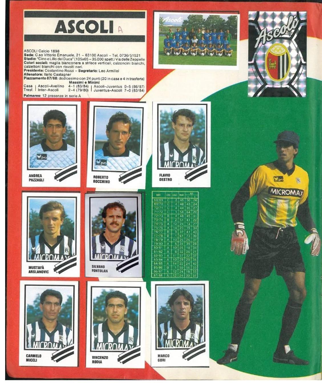 「忆意甲」一本意大利足球画册带你回顾1988/89赛季意甲联赛