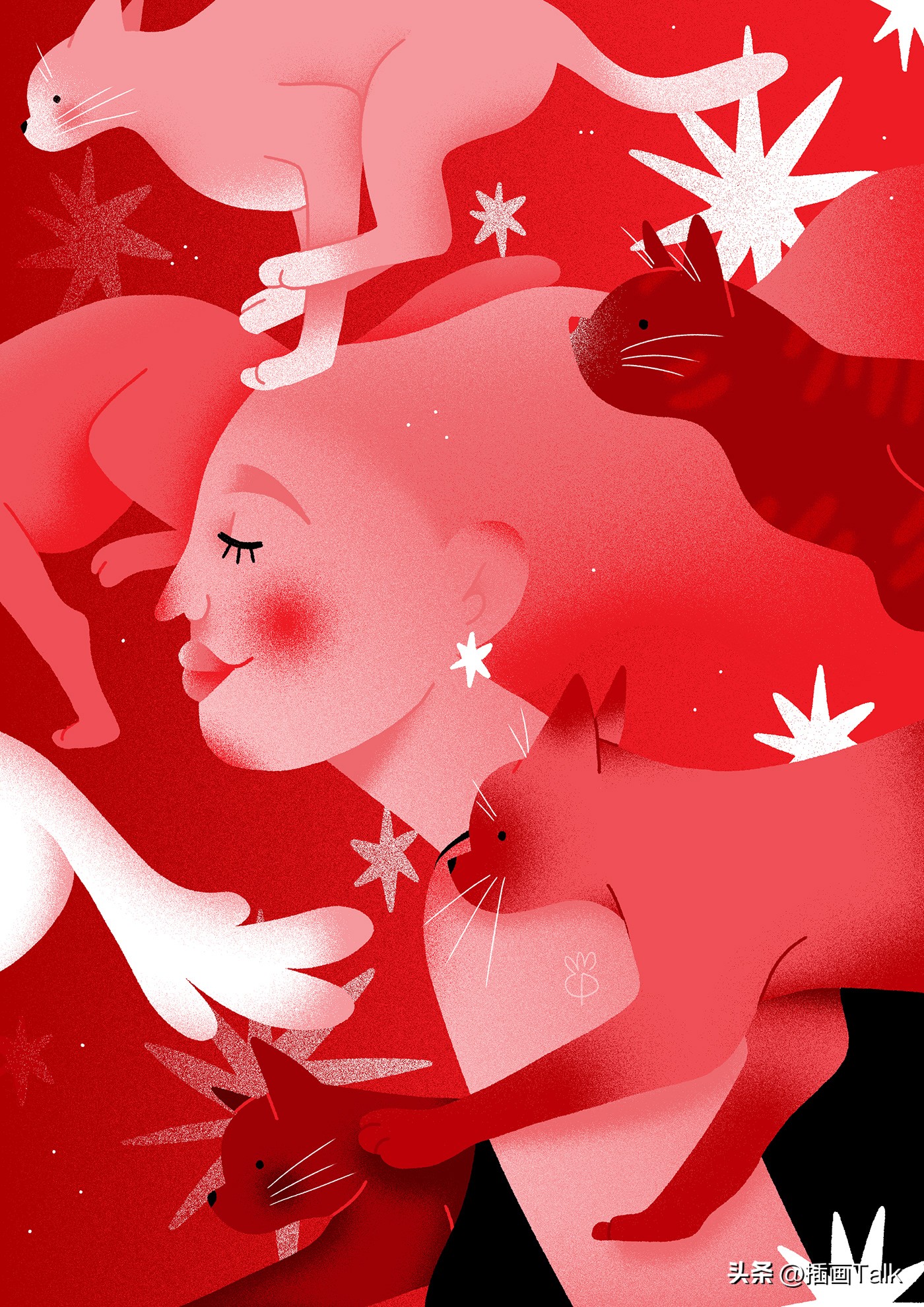 巴西插画大师手绘稿,巴西插画师gabriel图