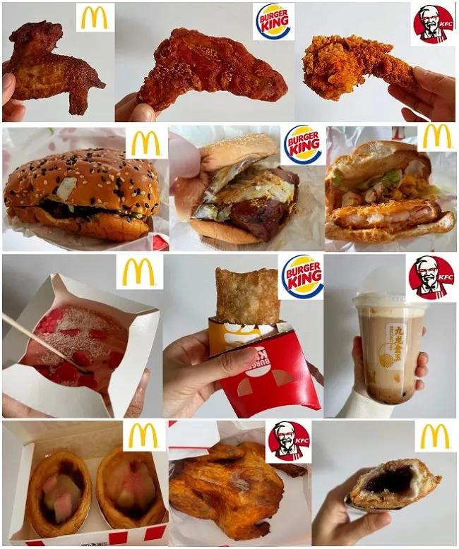 肯德基麦当劳汉堡王,肯德基汉堡王麦当劳星巴克必胜客