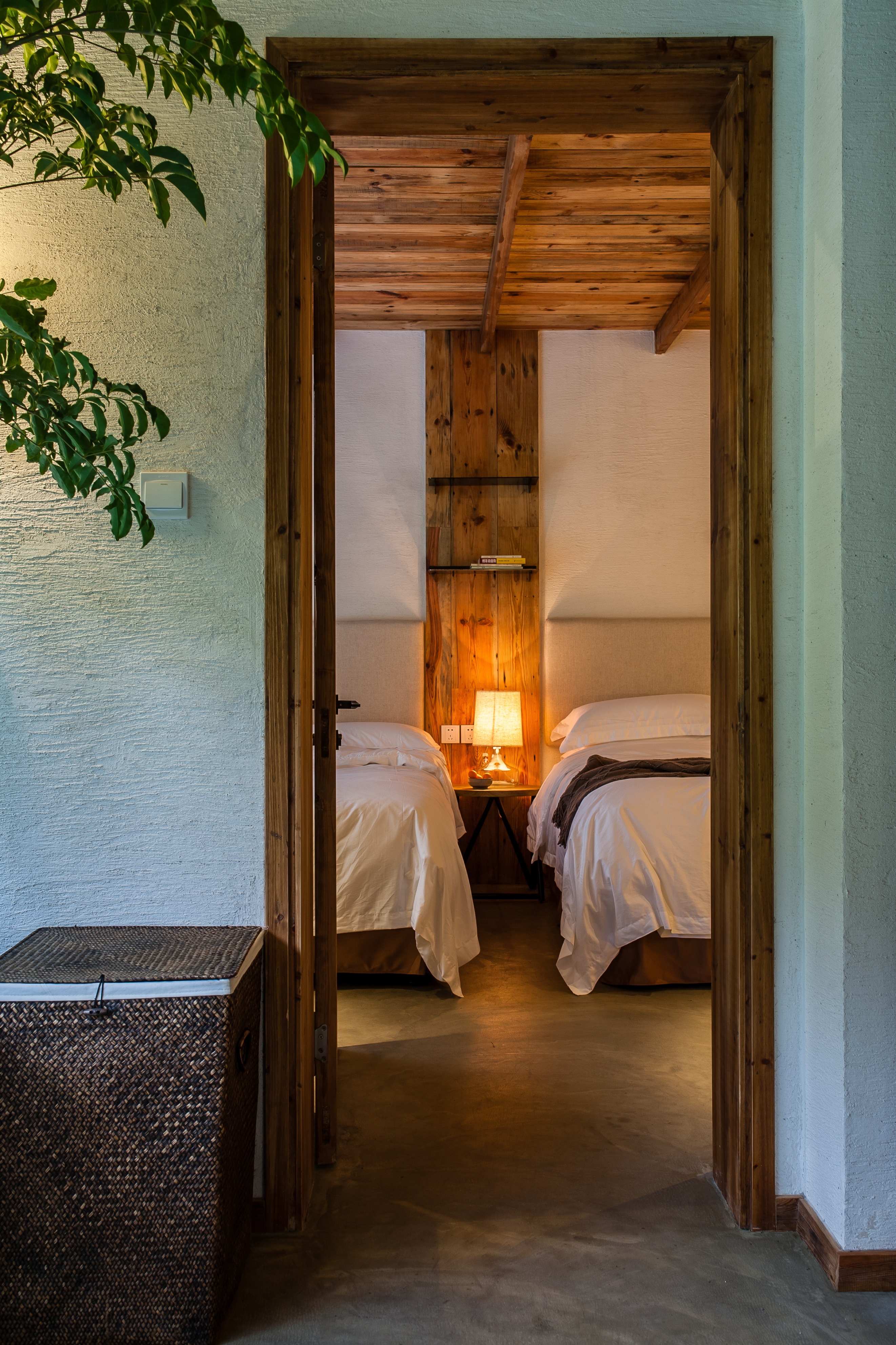 民宿酒店走廊过道设计效果图,民宿酒店家具设计