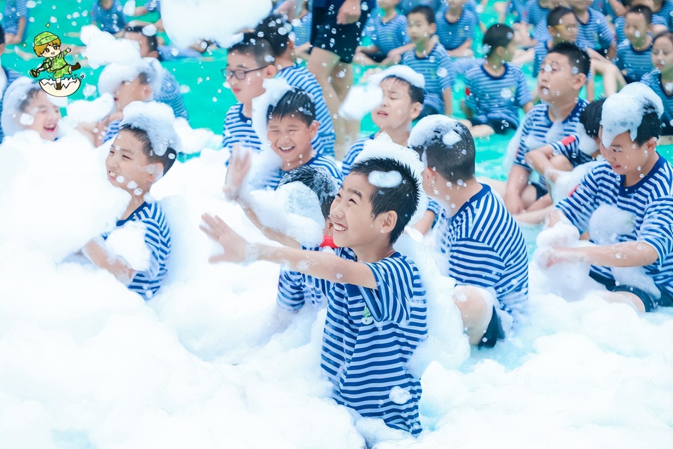 小记者军训夏令营,夏令营小记者团火热招募