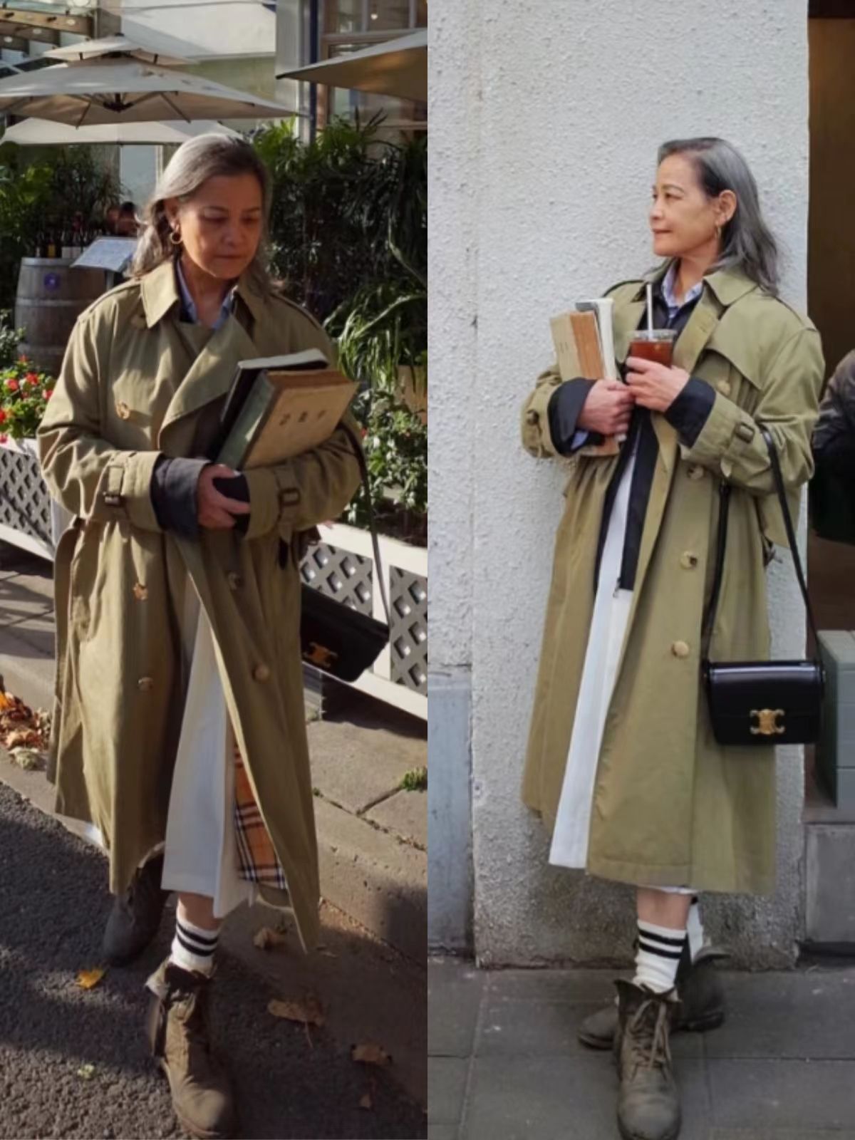 当我跟着小个子学穿搭,时尚穿搭风格40岁到50岁显嫩穿搭