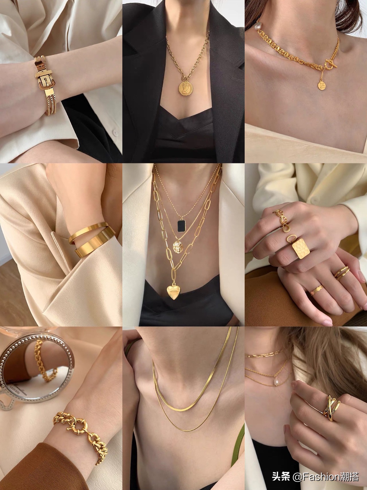 公认最好看的小众配饰搭配,5件饰品让你的搭配走向时尚