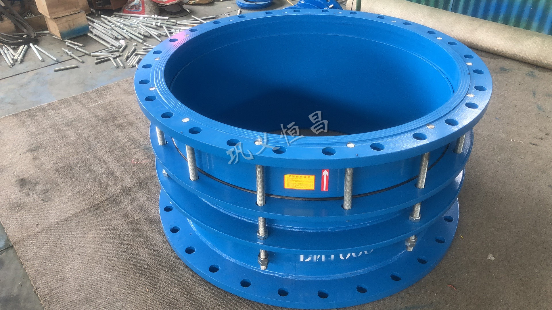 dn350镀锌管卡箍接头,dn1600传力接头价格