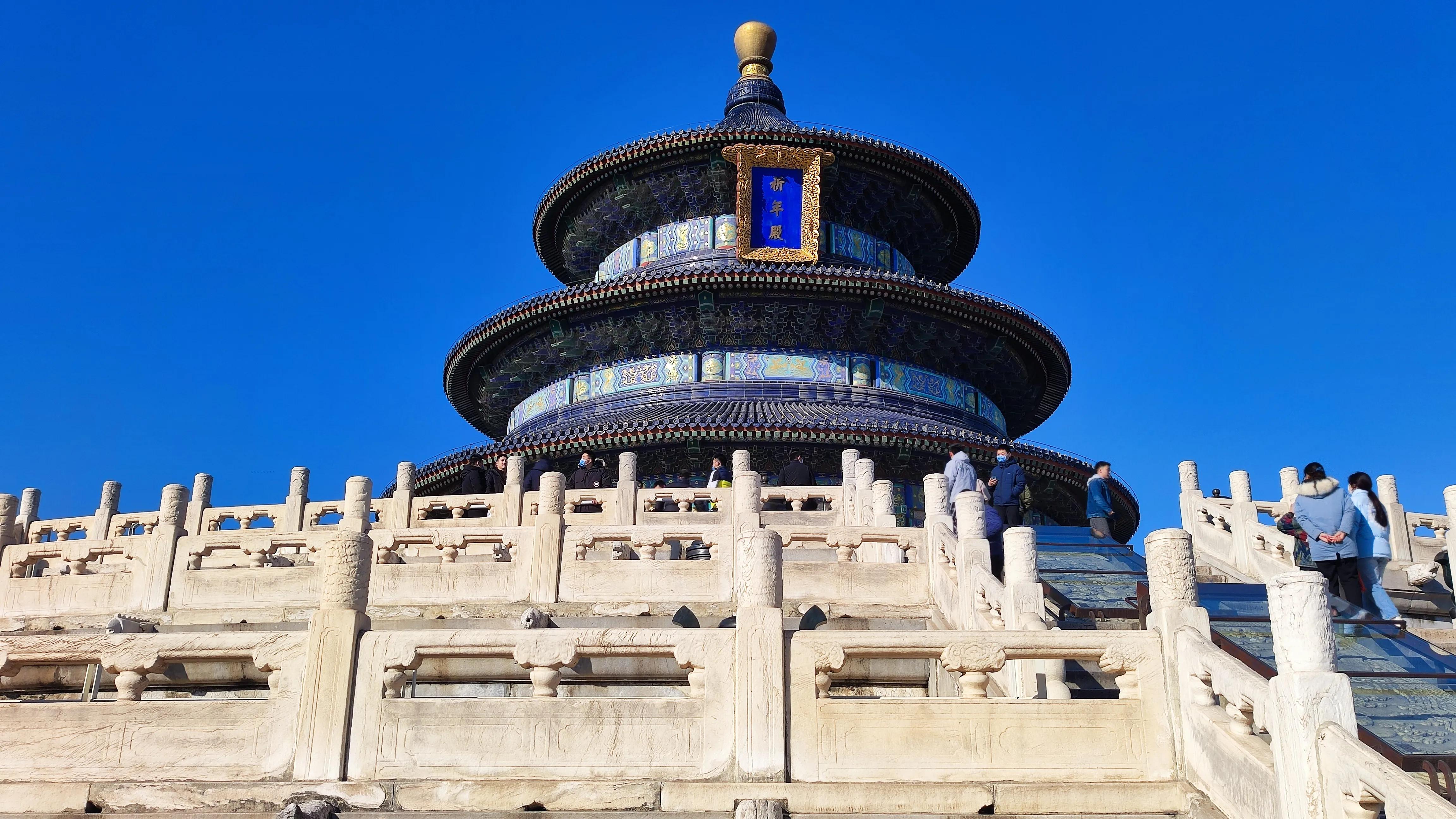 中国现存最大的古代祭祀性建筑群,古代祈年殿建造