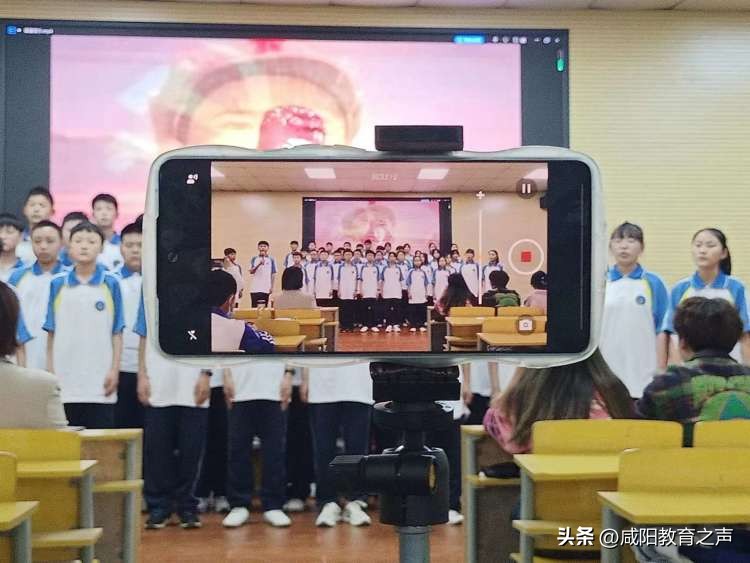 “诵读中华经典弘扬传统文化”兴平市东城一中经典诗文朗诵比赛