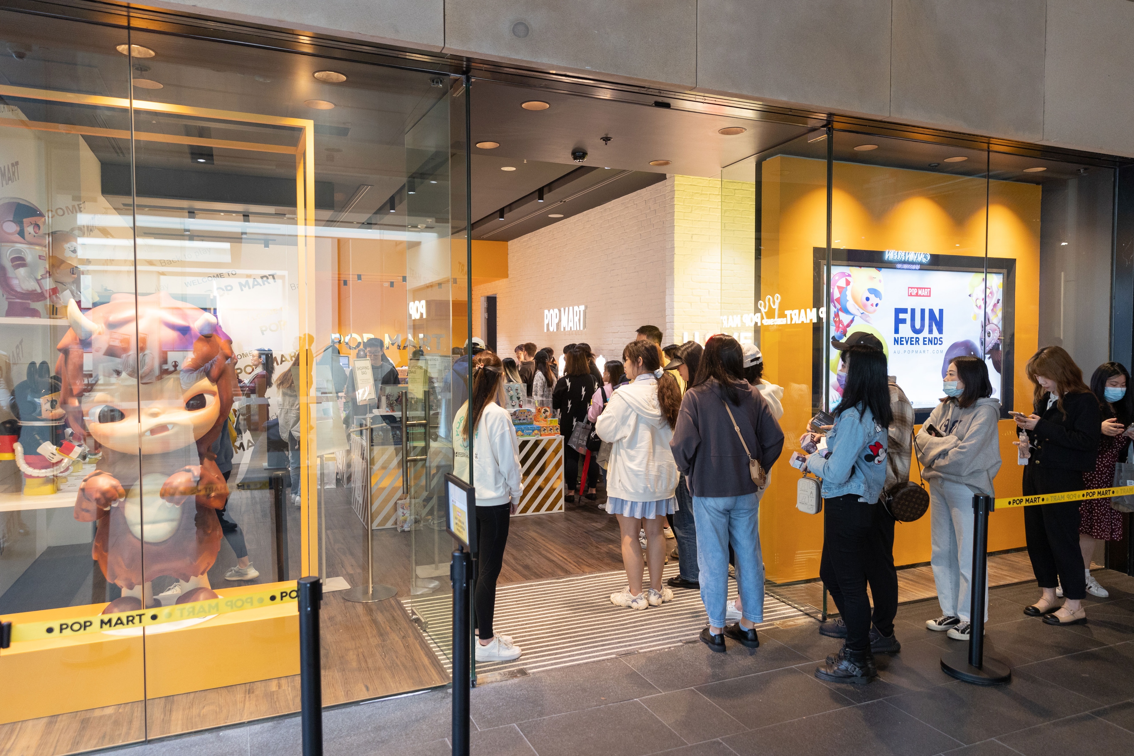 泡泡玛特悉尼首家线下零售店开业,南半球第二大城市