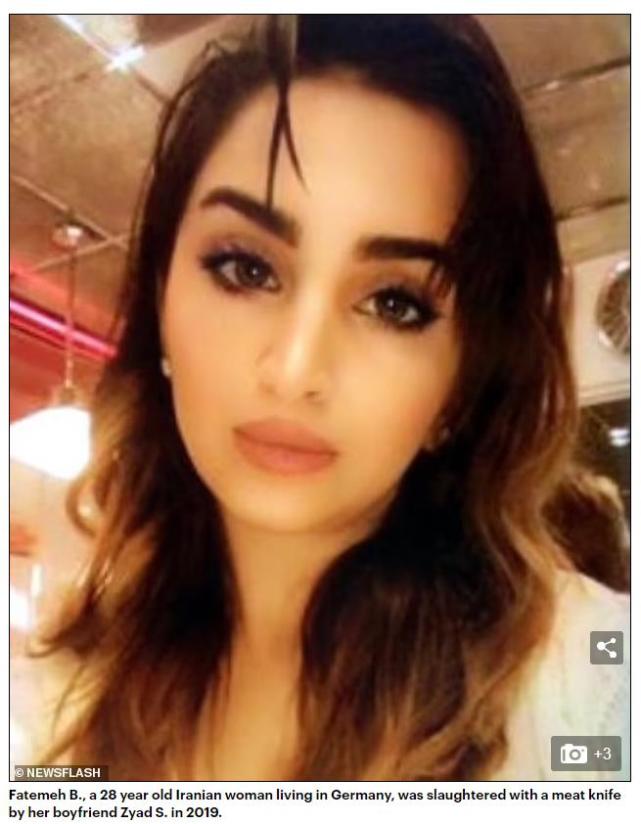 交往3个月认为女友不会嫁他，德国一男子捅其34刀还试图砍头