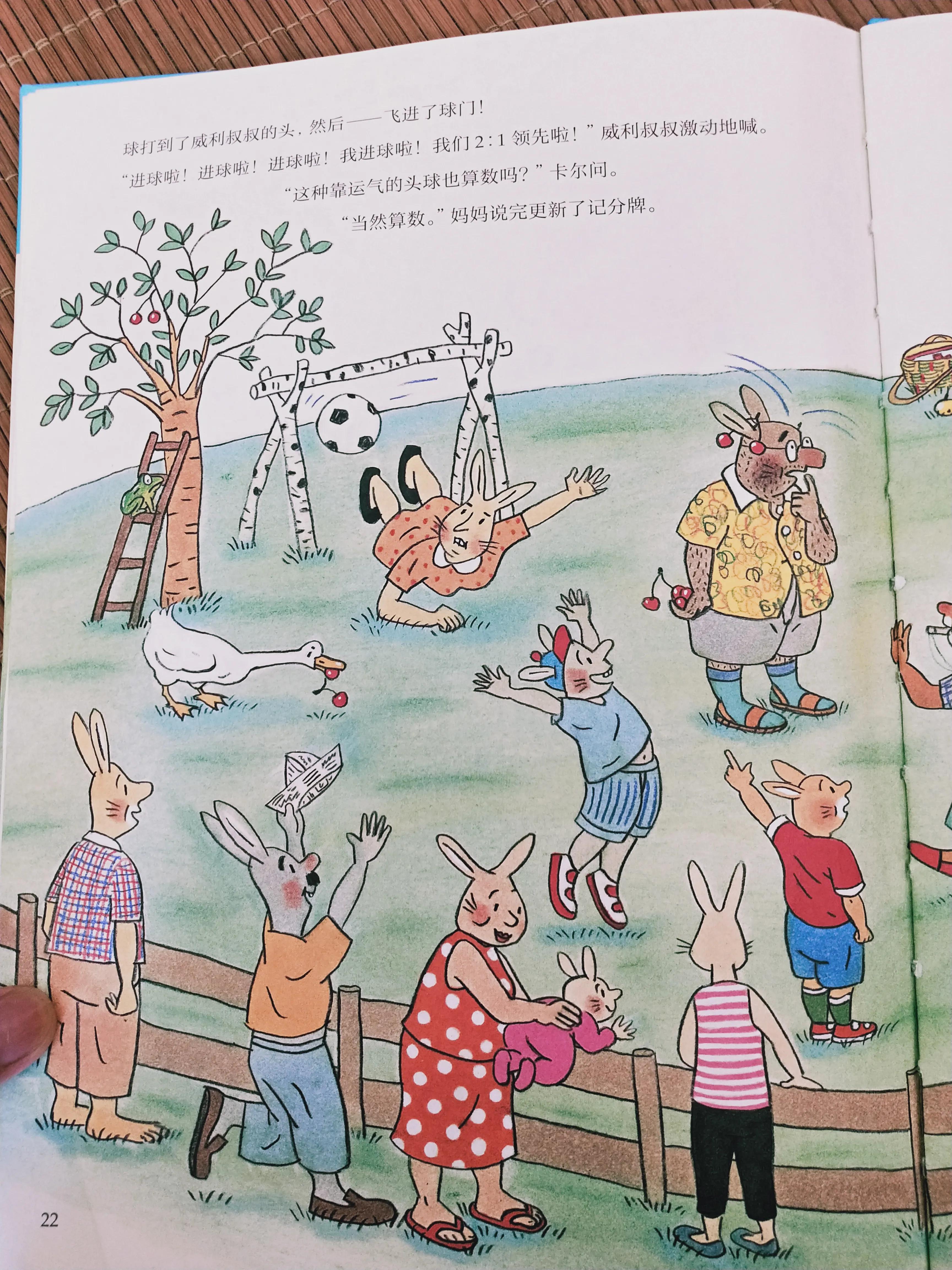 小兔卡尔踢足球绘本讲述,阅读绘本足球