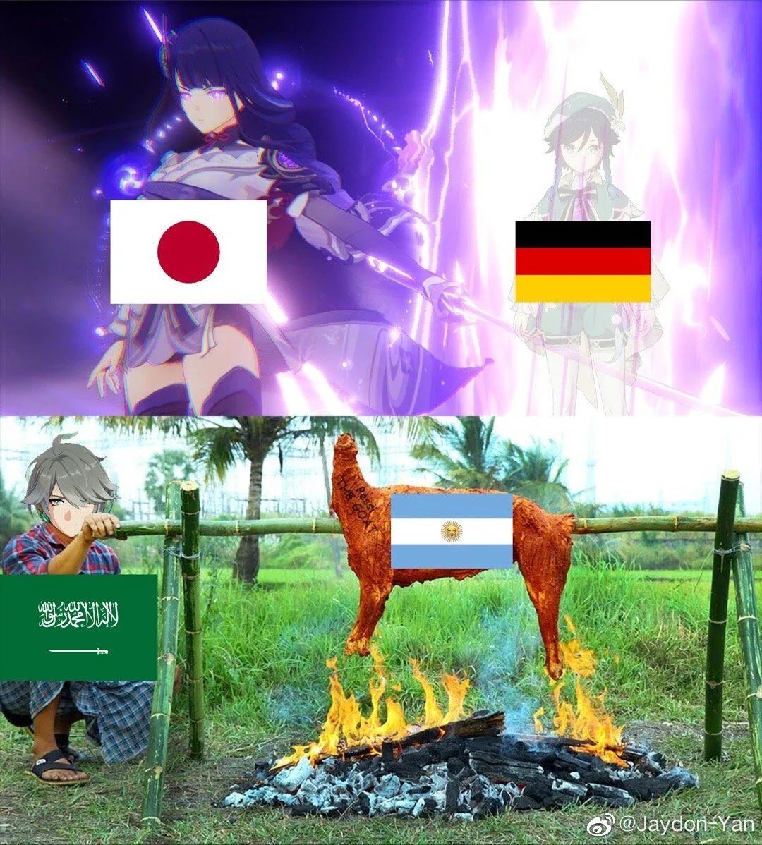 2022世界杯日本2-1逆转战胜德国，足球小将诚不欺我