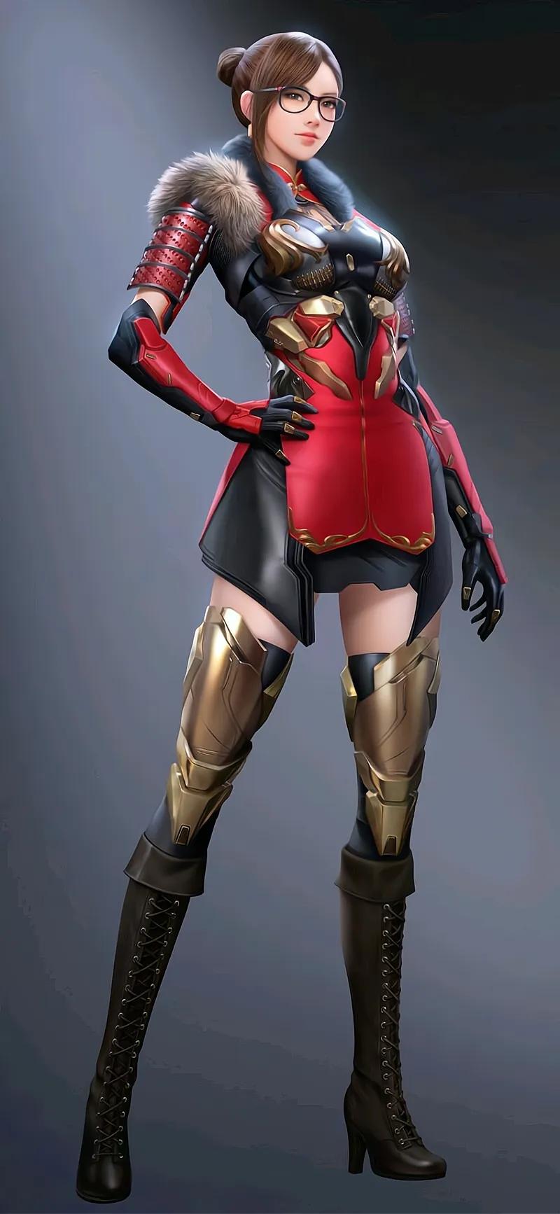 穿越火线女性角色超清壁纸,穿越火线美女孙尚香的图片