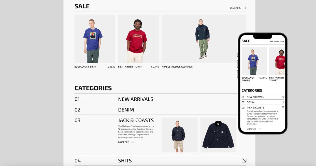 网站设计｜欧*男美**装女装网站定制设计策略