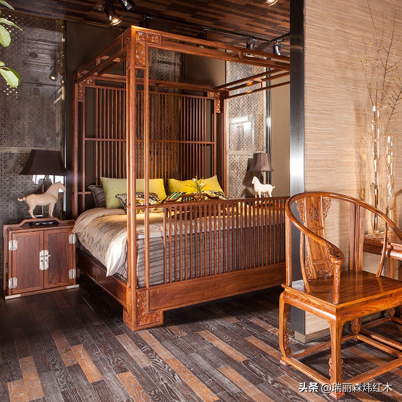 红木适合小户型,小户型红木搭配