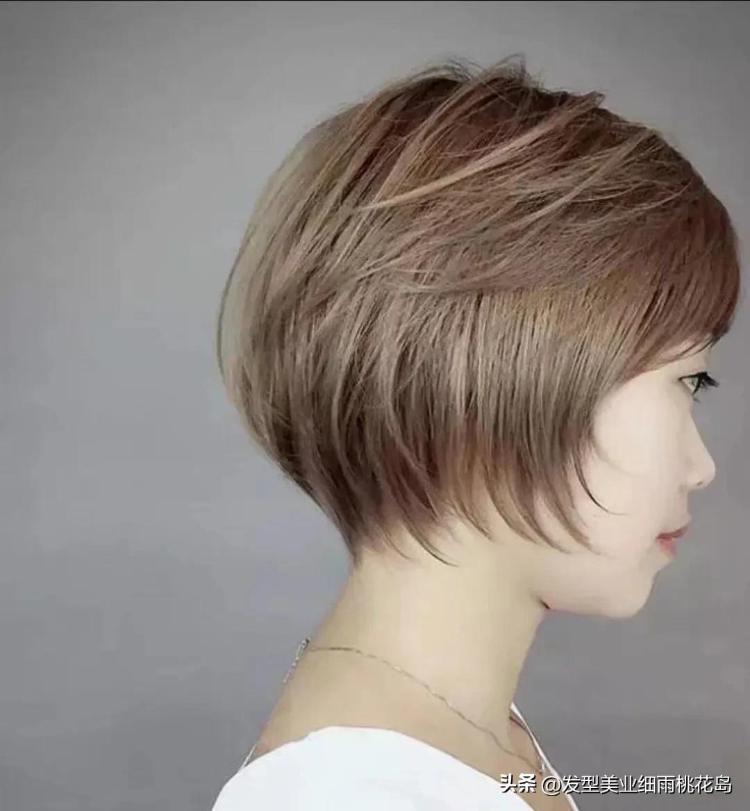 甜酷法式港风短发,甜而不腻短发造型