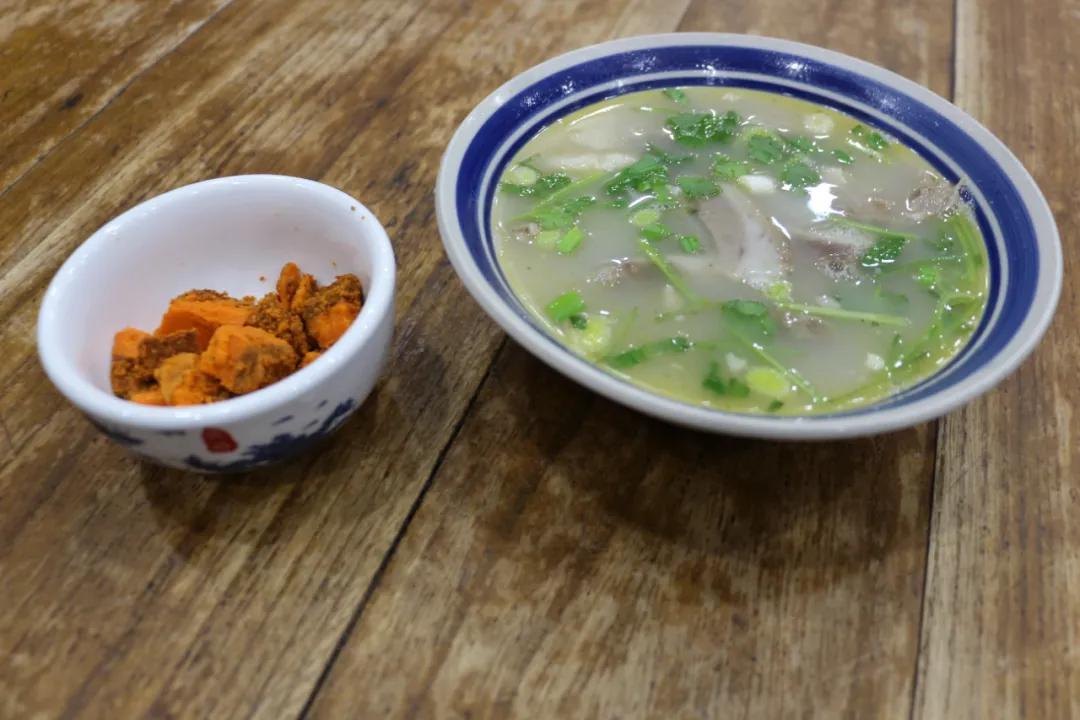 涡阳羊肉汤烧饼,涡阳义门老八羊肉汤馆