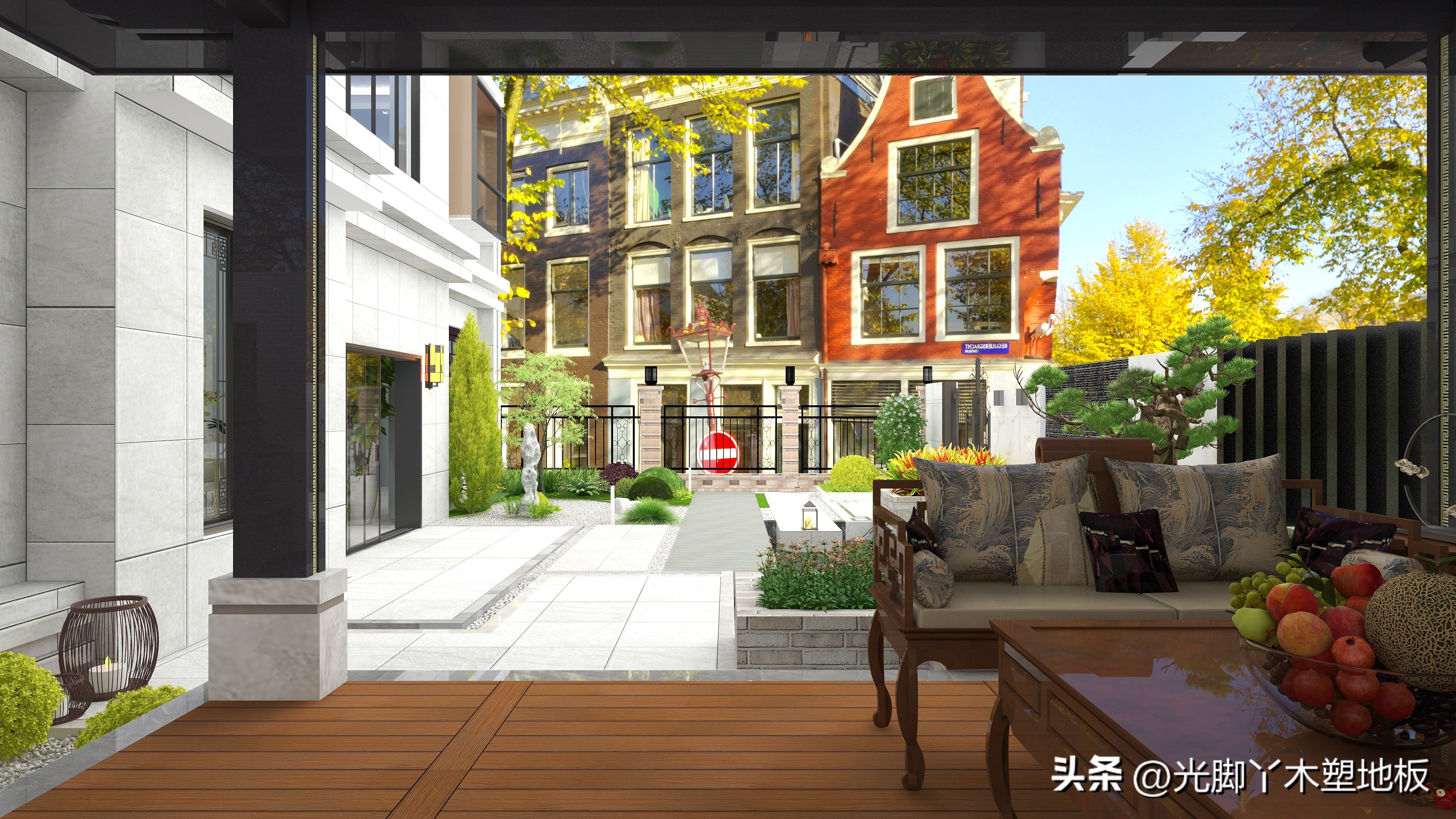 木塑材料：引领户外园林新潮流！木塑产品：绿色环保的独特风景