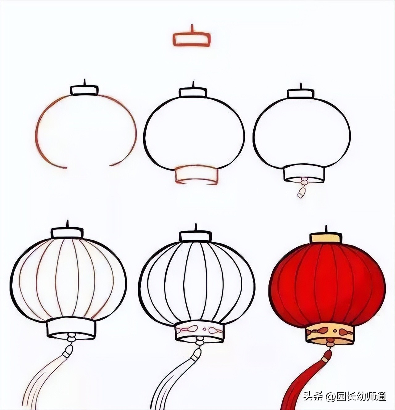 春节龙的简笔画怎么画简单又好看,6-12岁2022年春节简笔画