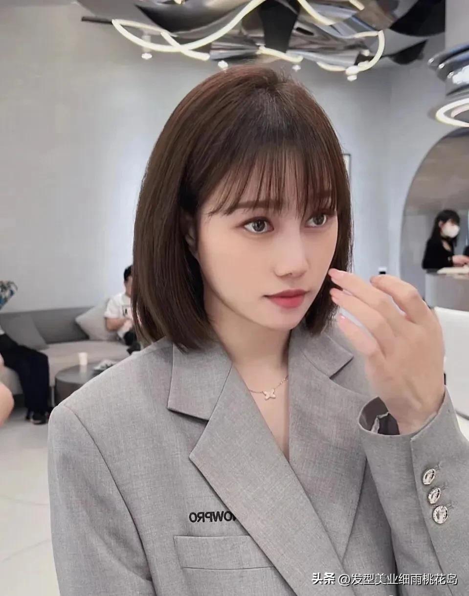 减龄短发乖乖款,乖乖女短发最新款