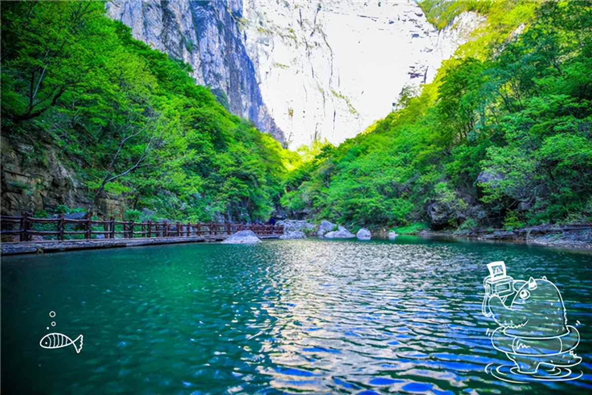 河南云台山游记,河南云台山人间仙境美如画