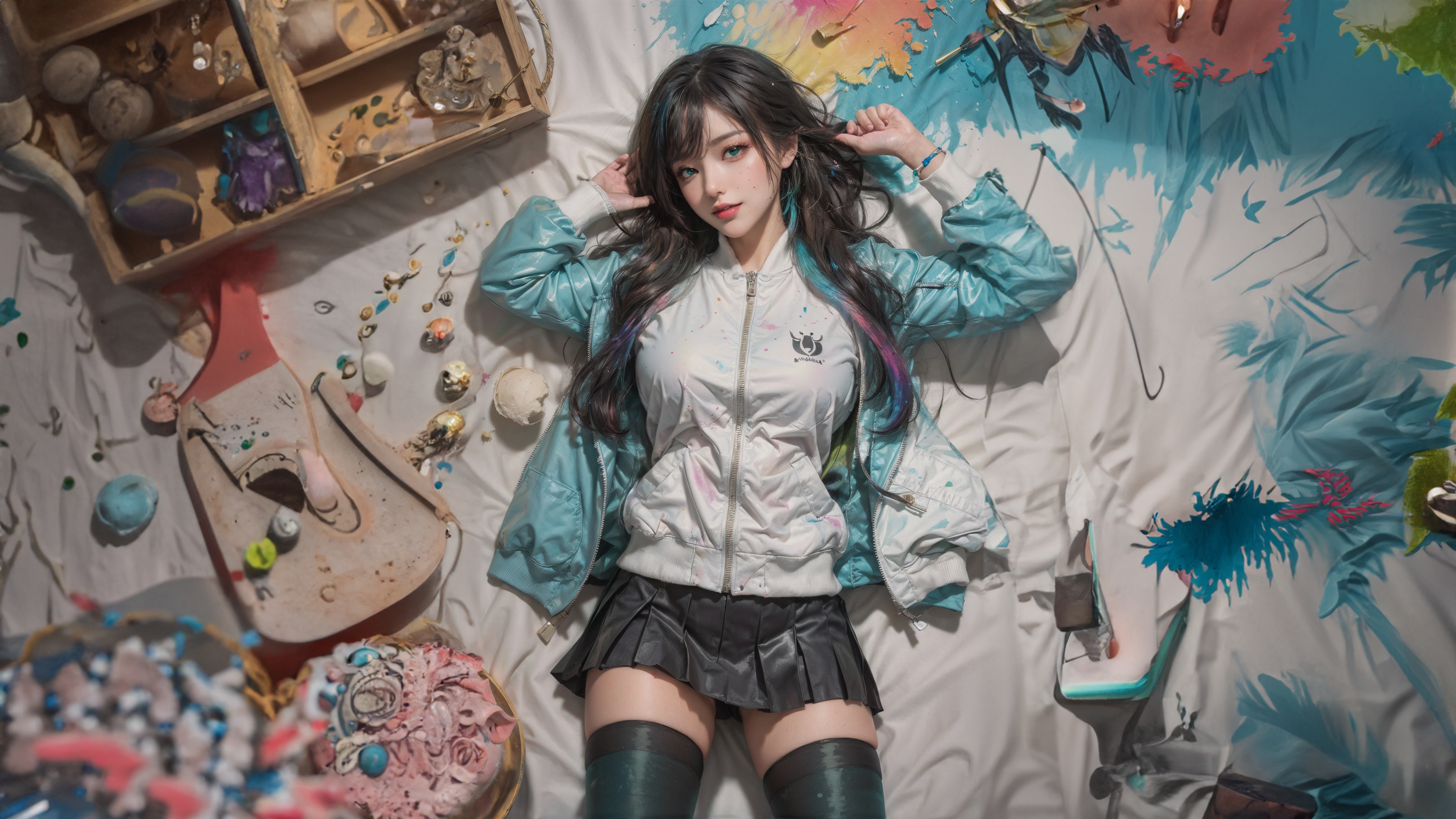 高清干净简洁的桌面壁纸,清新唯美干净壁纸女生