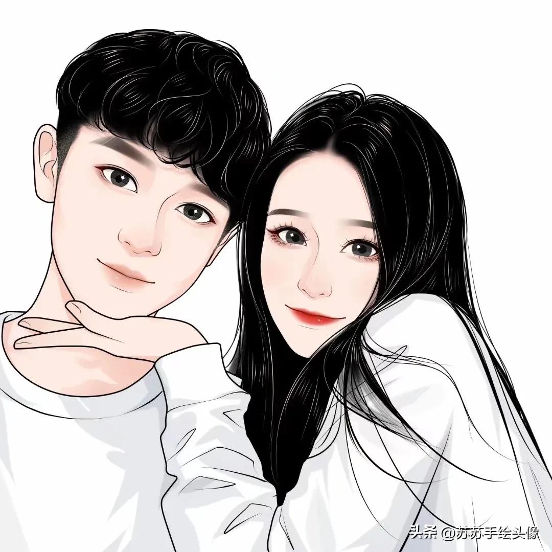 cp头像情侣一男一女两张动漫可爱,高清动漫cp头像情侣一左一右霸气