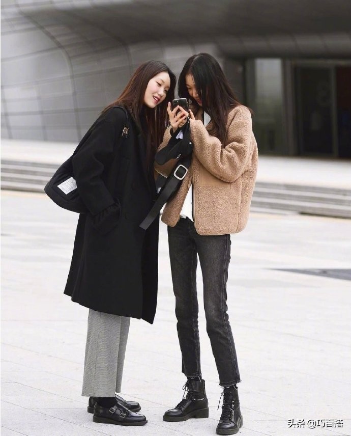 韩国素人的穿搭,韩国素人冬天穿衣搭配