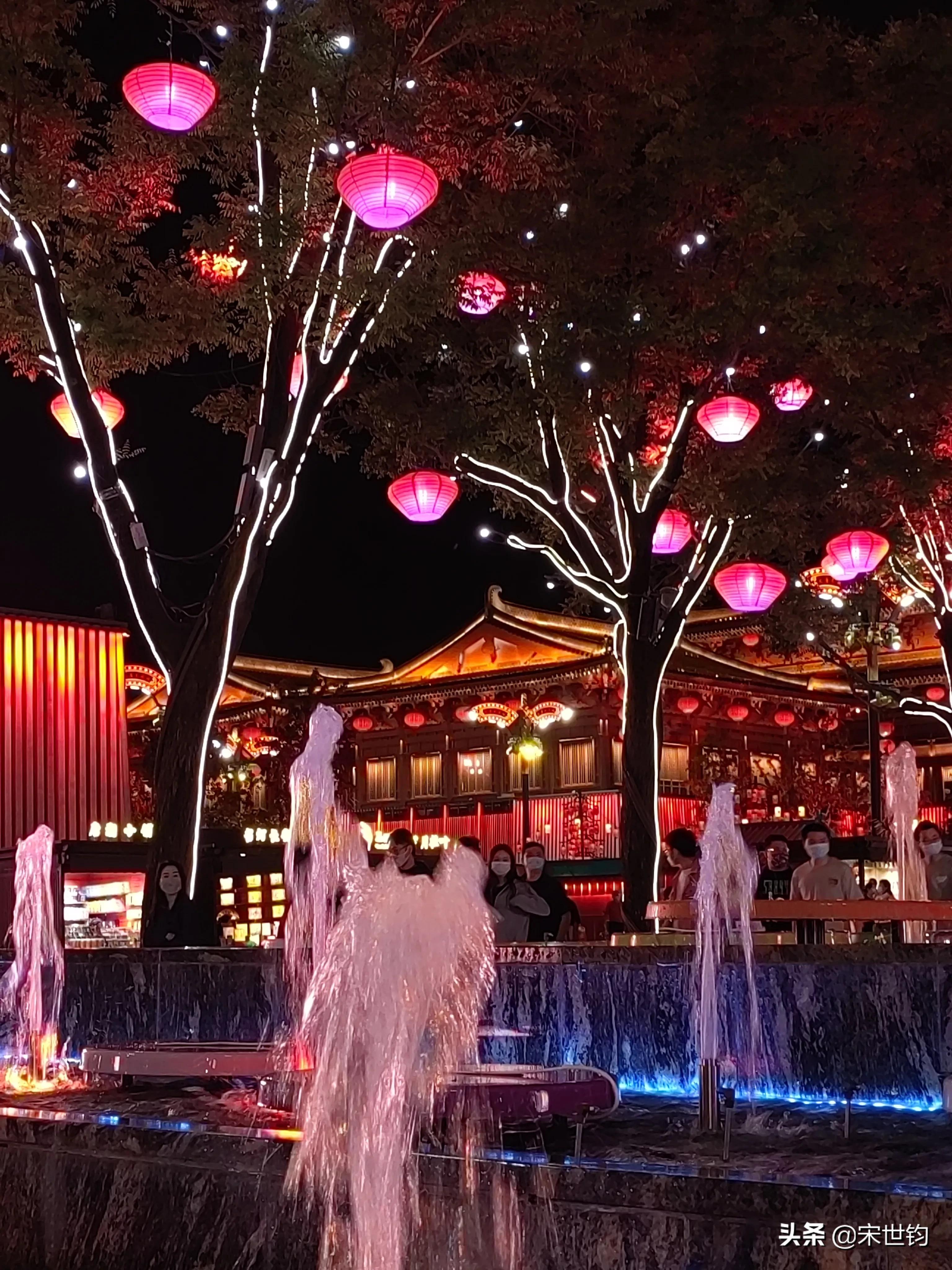 西安大唐不夜城拍照预约,西安大唐不夜城美景手机随拍