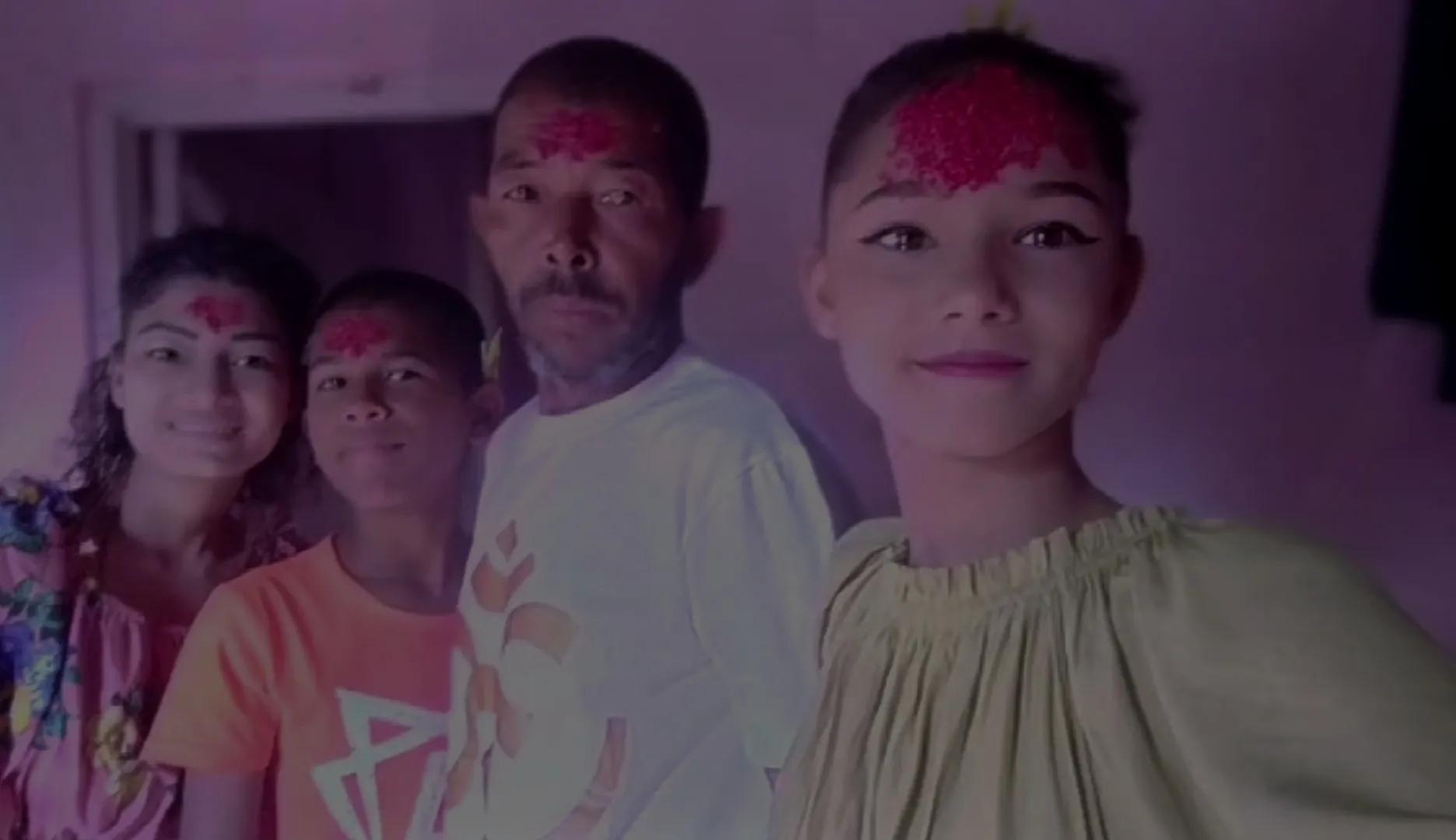 尼泊尔漂亮小姑娘视频,尼泊尔拉达跳舞视频