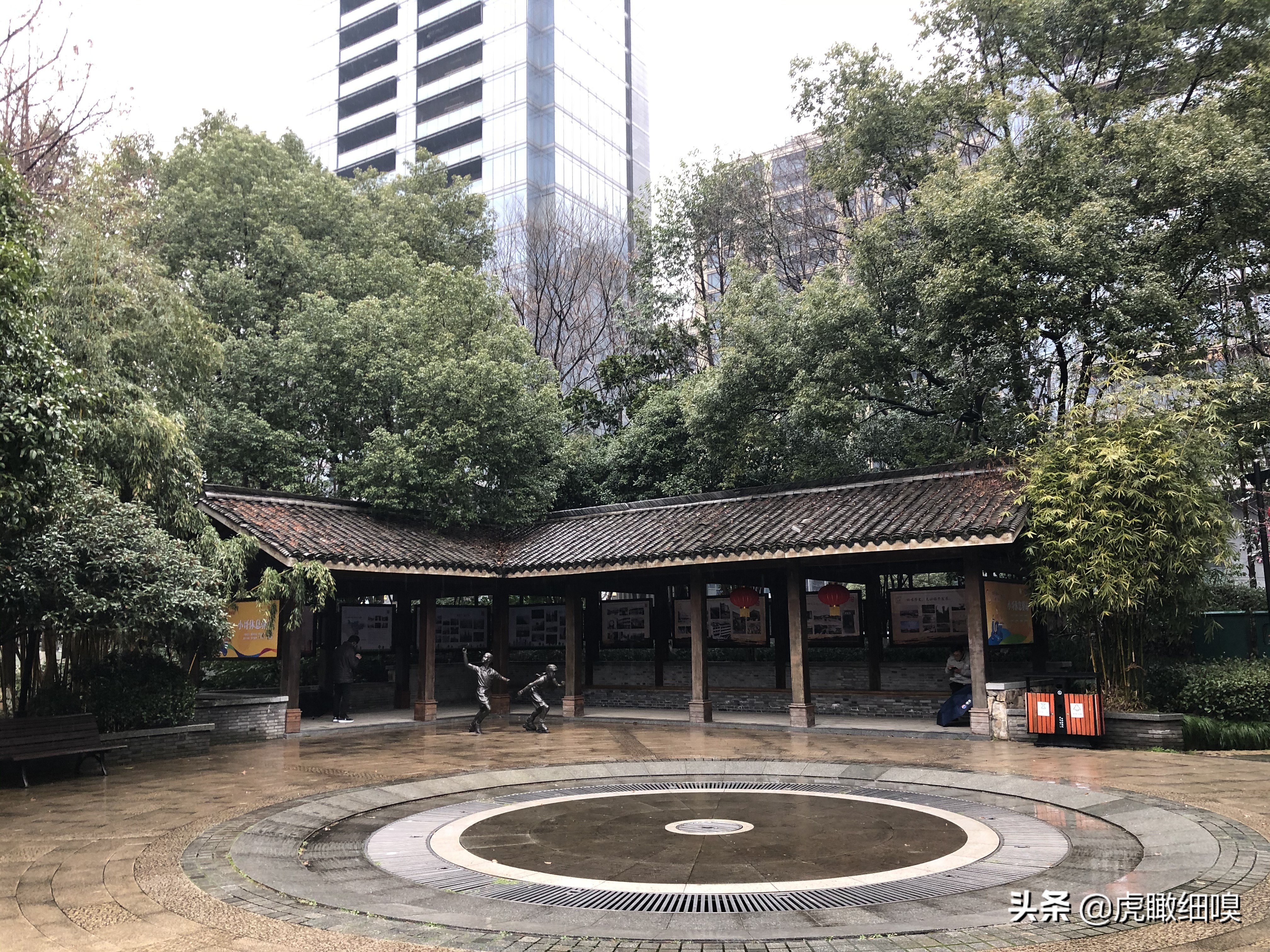 临平水景公园秋天,临平公园当地知名度最高的公园