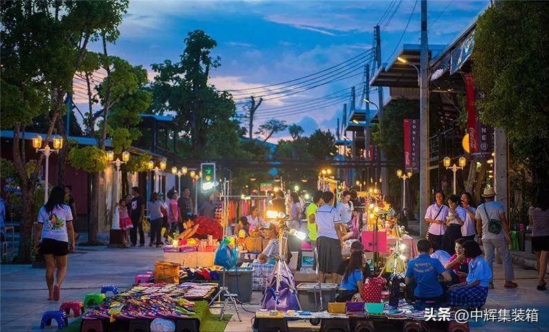 集装箱地摊集市,集装箱市集深圳