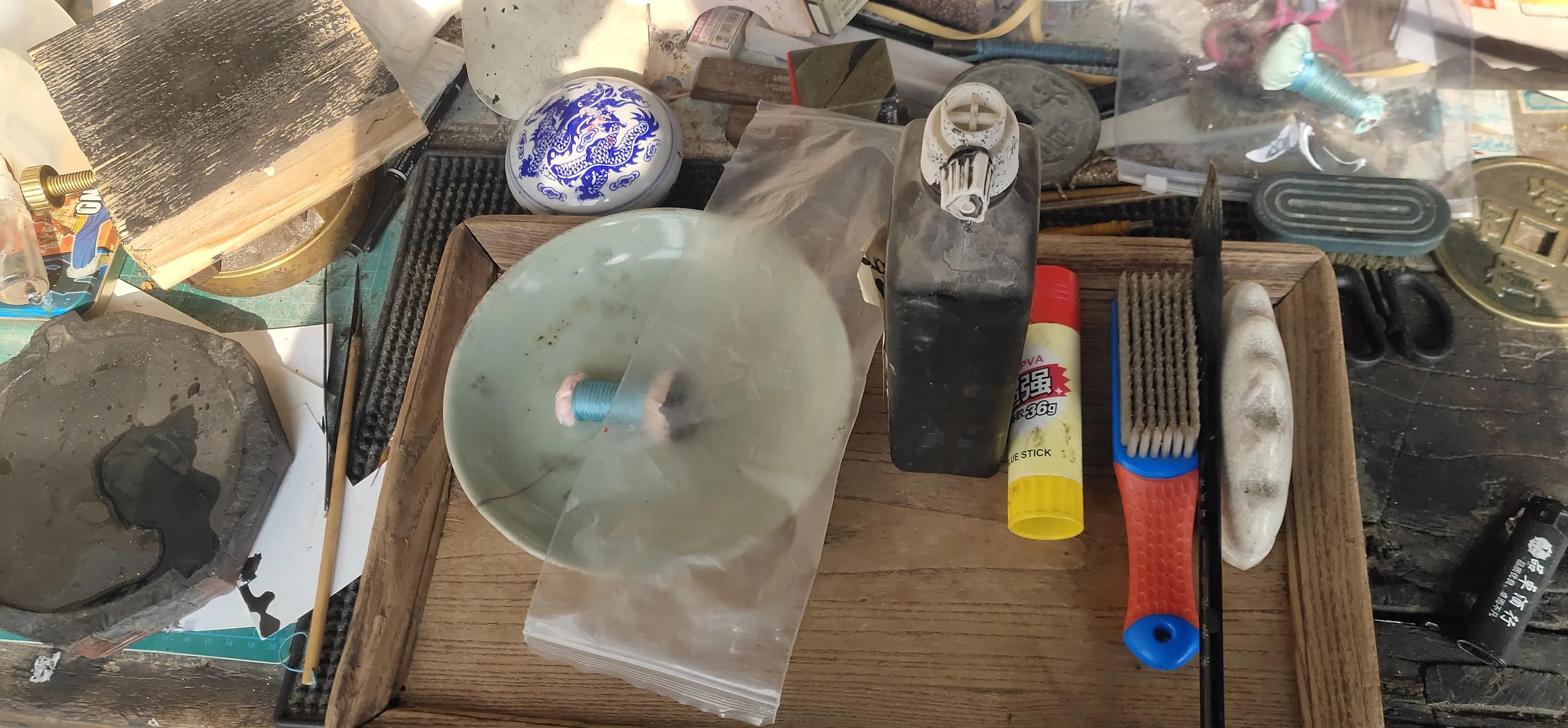 石碑拓片的制作工艺和流程,墓碑拓片制作过程