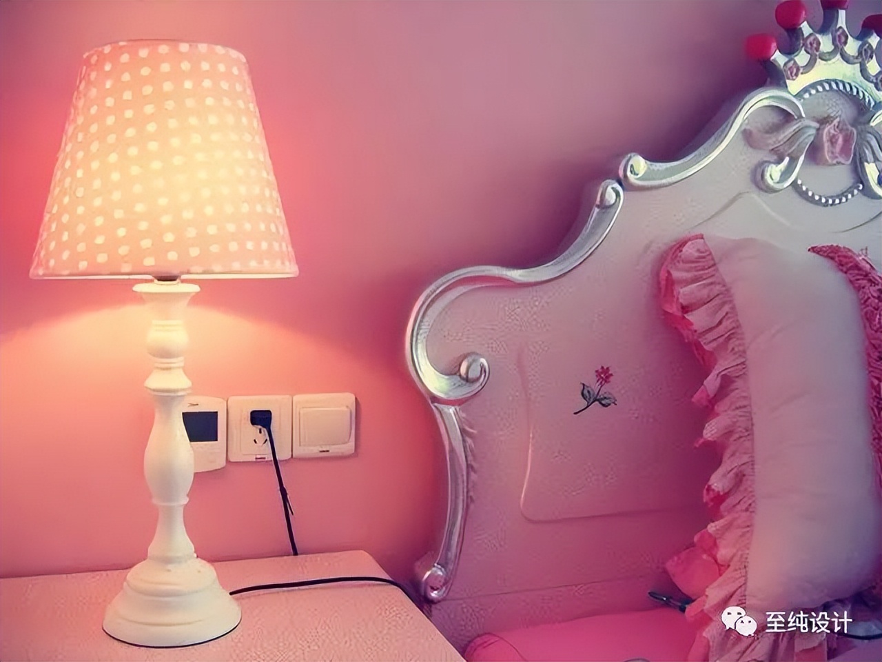 给宝宝住一个公主房,提前给宝宝准备的公主房