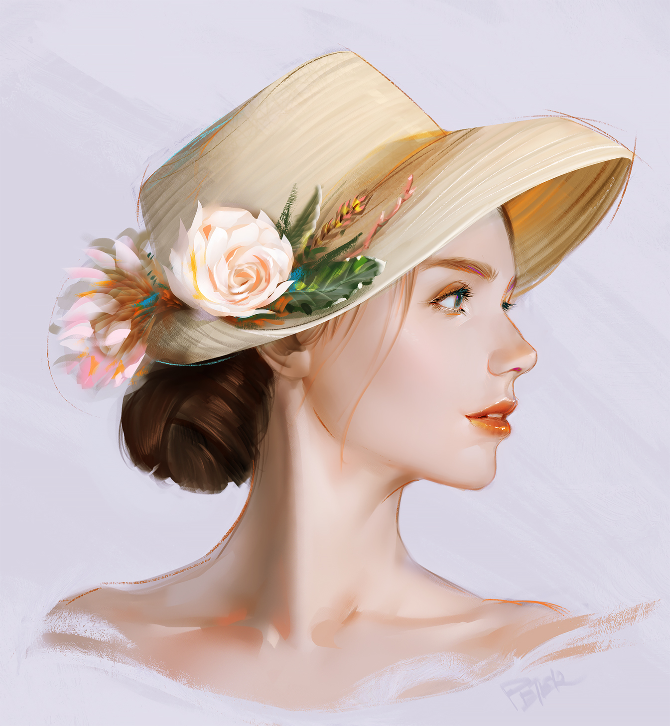 简单头像高级简约手绘清新意境,简洁个性头像手绘好看