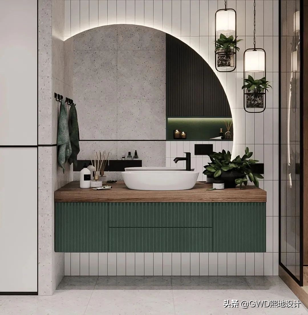 最美卫生间装修效果图,2021最火卫生间设计效果图