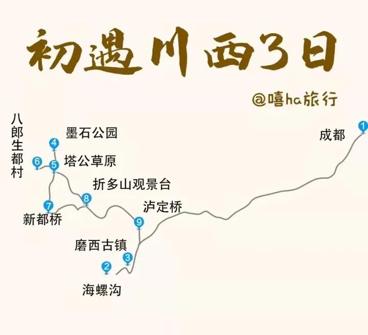 川西旅游攻略最佳线路川西小环线,川西旅游攻略一天最佳路线