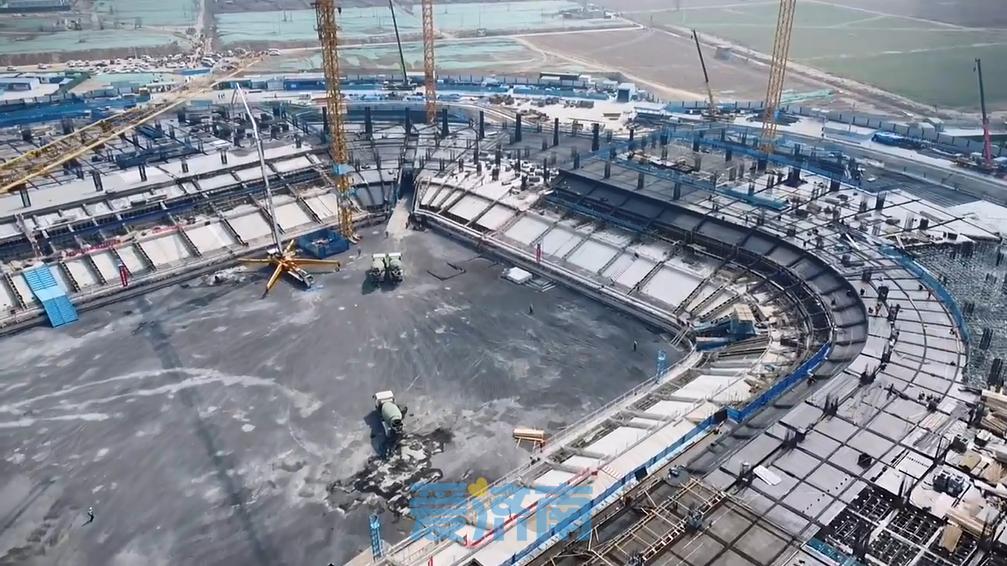 黄河体育足球场哪年开始使用,黄河体育中心足球场最新进展