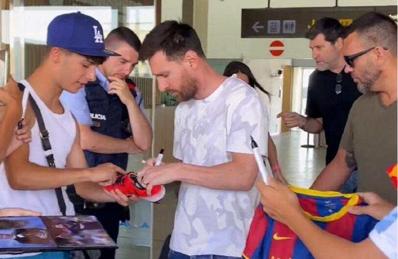 梅西球技与人品并存,梅西遇见对你好的人