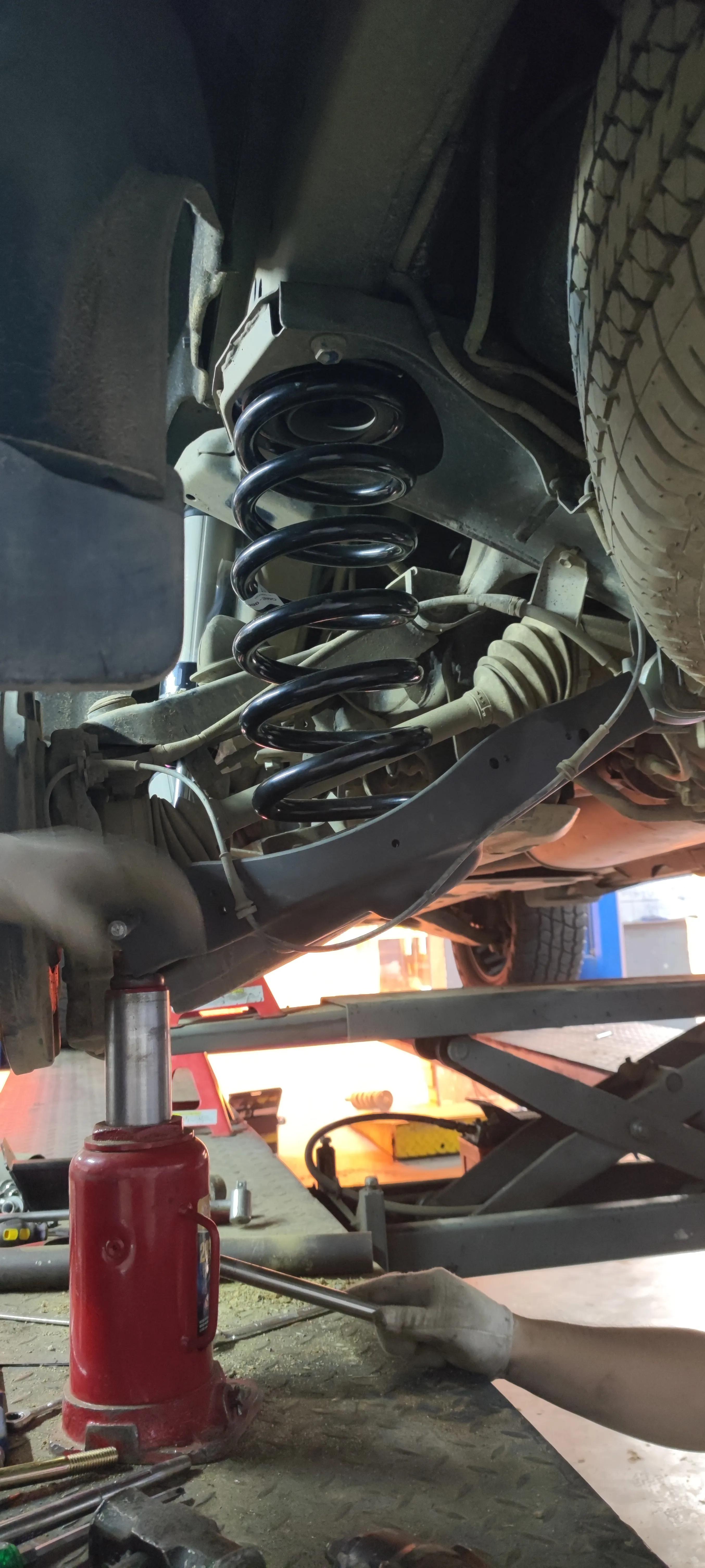 途乐y62装bp51需要换弹簧吗,途乐y62升高后定位做不出来